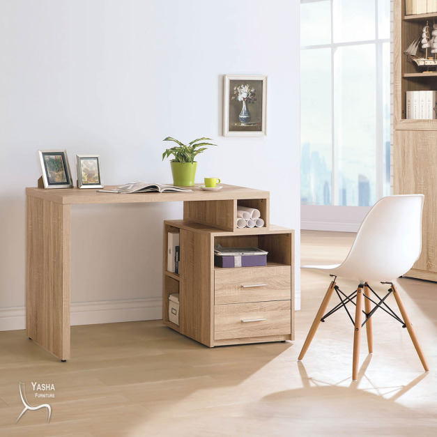 B578-01 盧卡斯3.5尺伸縮書桌 (B232)