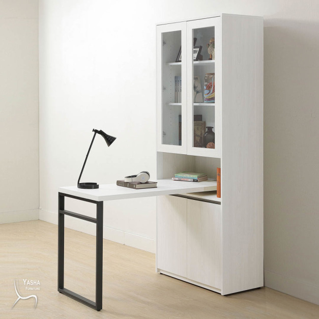 B566-02 弗洛拉2.7尺書櫃桌組 
(L758+L760+L765腳)