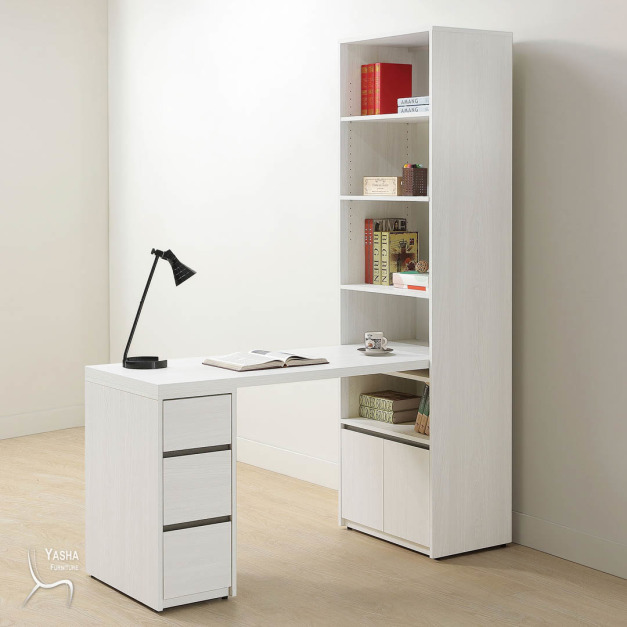 B566-04 弗洛拉2尺書櫃桌組 (L759+L761+L763)