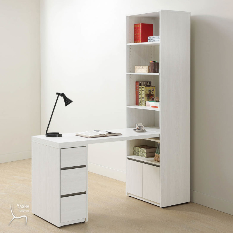 B566-04 弗洛拉2尺書櫃桌組 (L759+L761+L763)