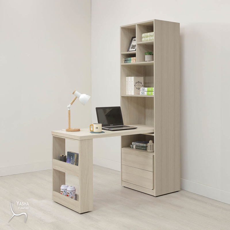 B552-05 萊米克4尺桌面書櫃組(HY933+HY935+HY939)