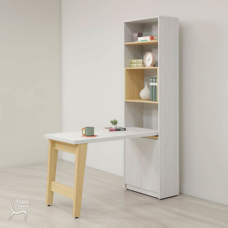 B556-05 泰勒4尺桌面書櫃組(M121+M123+M127)