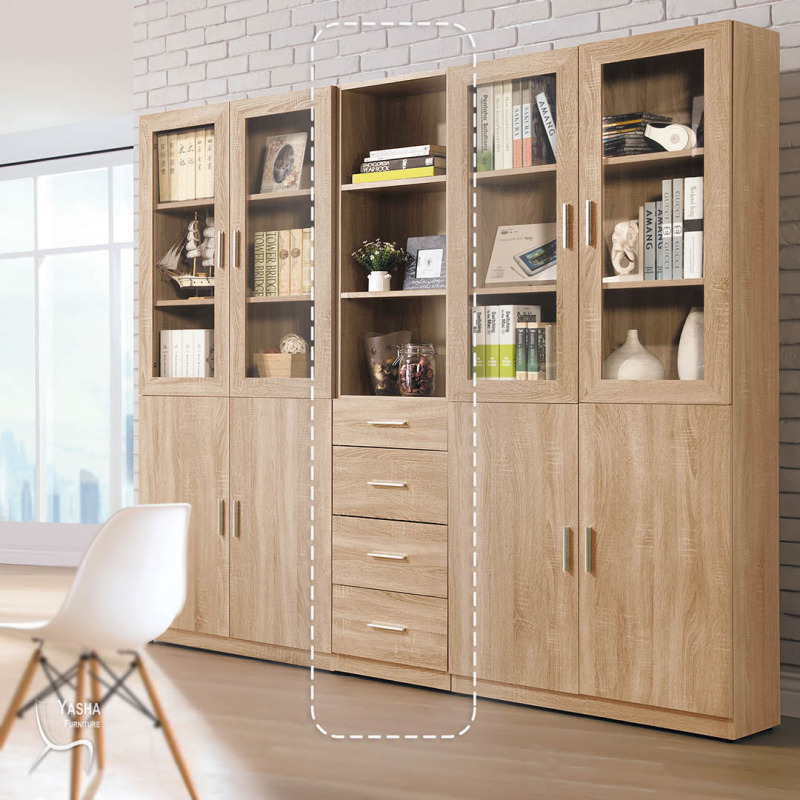 B578-04 盧卡斯1.3尺四抽書櫃 (B231)