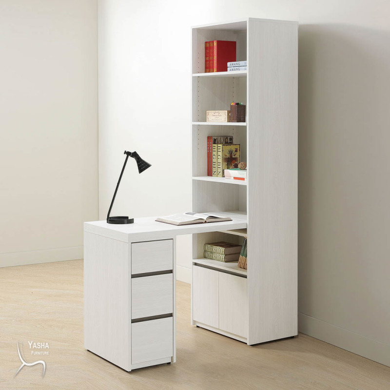 B566-06 弗洛拉2尺書櫃桌組 (L759+L760+L763)