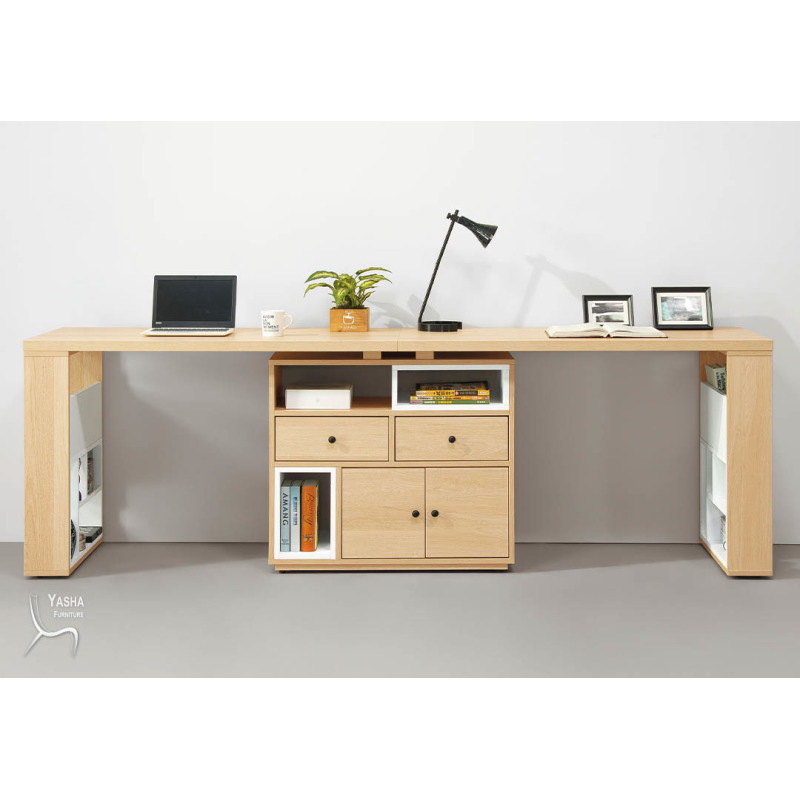 B570-03 佩芮5.8尺L型功能桌組 
(G256+G257×2+G258×2)