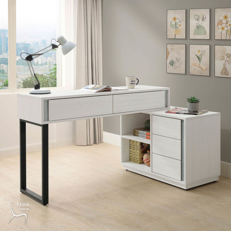 B563-04 沃克4尺功能書桌組(HY820+HY821+HY822)