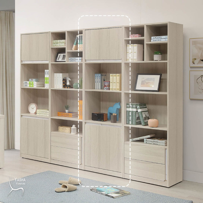 B551-03 萊米克2尺二門書櫃  (HY938)