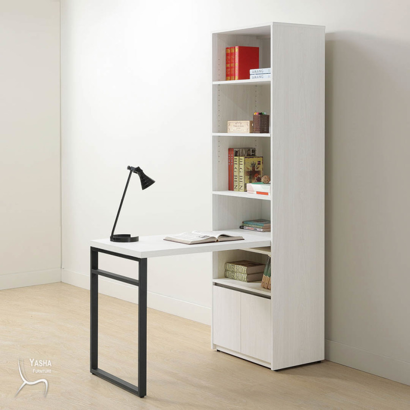 B566-05 弗洛拉2尺書櫃桌組 (L759+L760+L765腳)