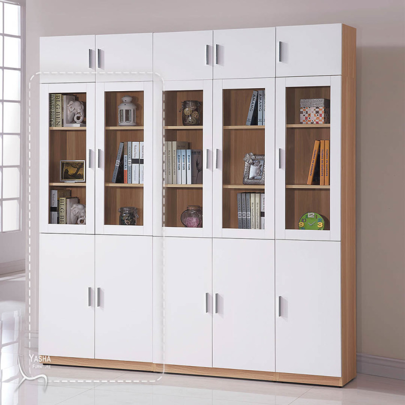 B575-03 艾美北歐2.7尺四門書櫃 (A132)