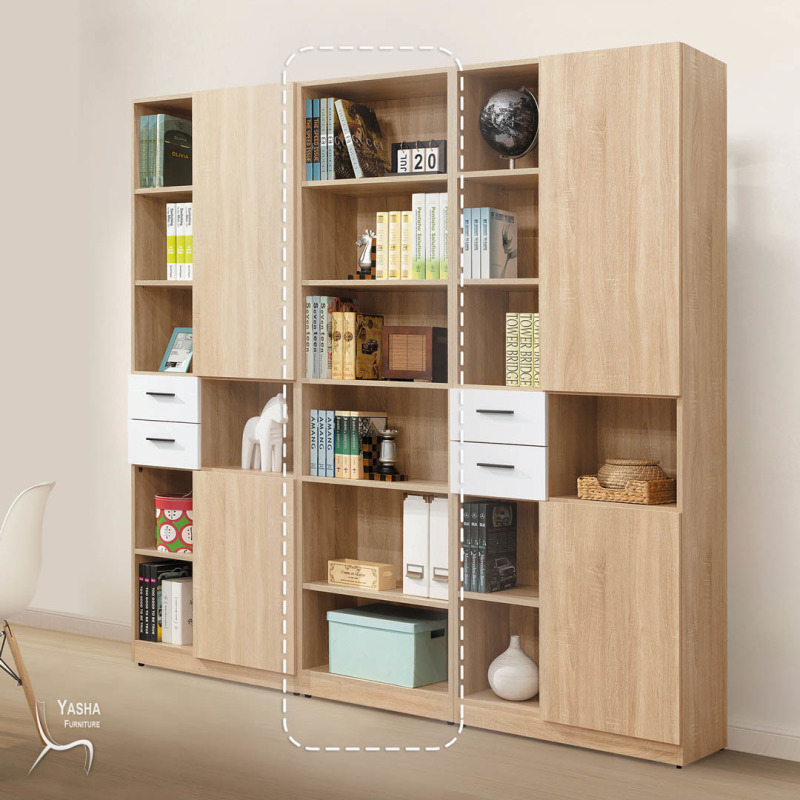 B580-03 雨果2尺開放書櫃 (H352)