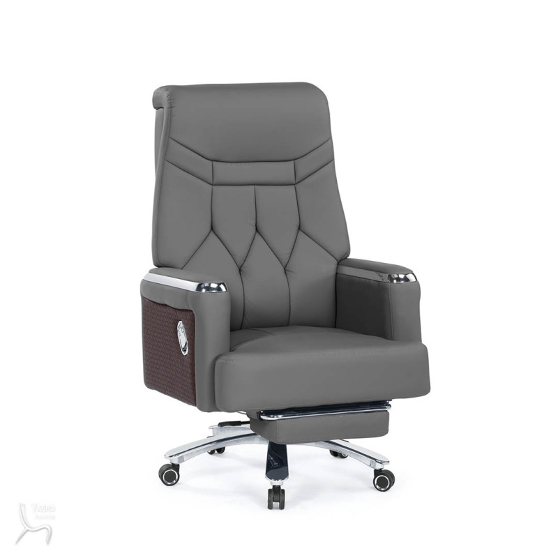 1641-1 丹妮斯辦公椅(灰色)(貓抓皮)