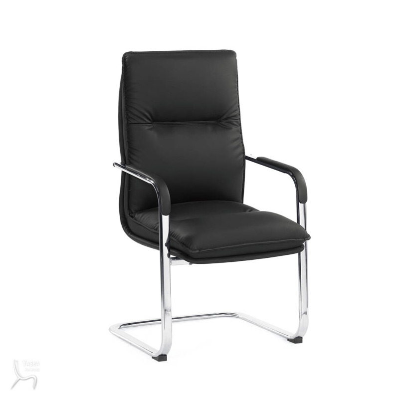 1659-3 布蘭德洽談椅(黑色)(皮)