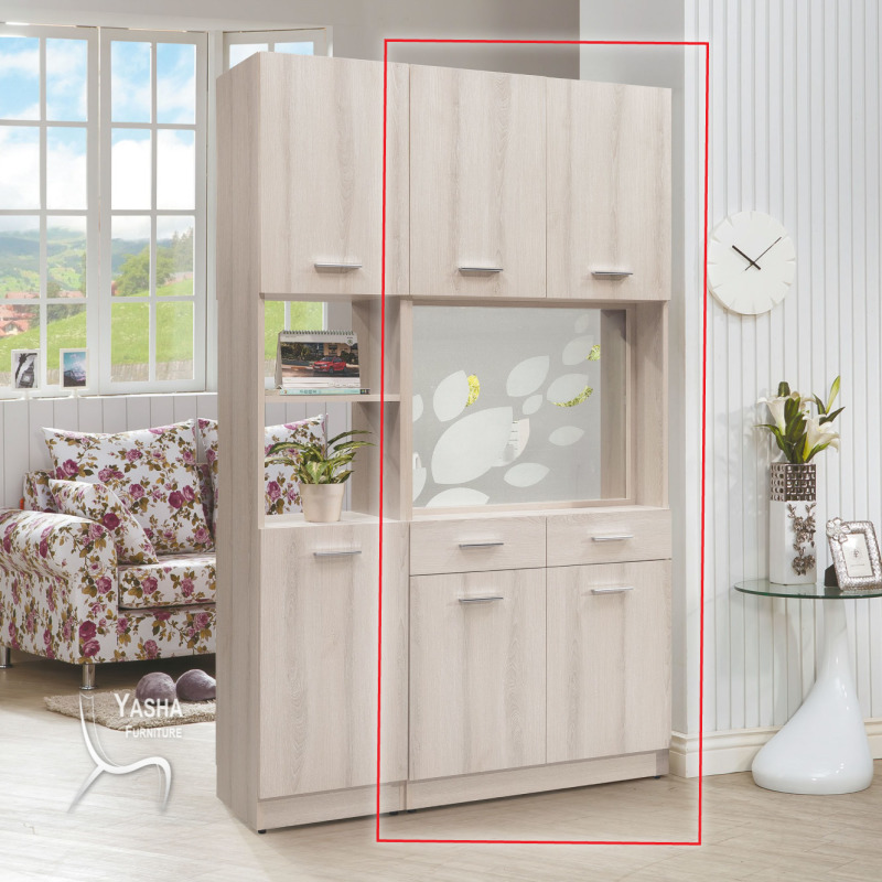 B391-01 艾達2.7尺玄關屏風雙面鞋櫃 (F501)