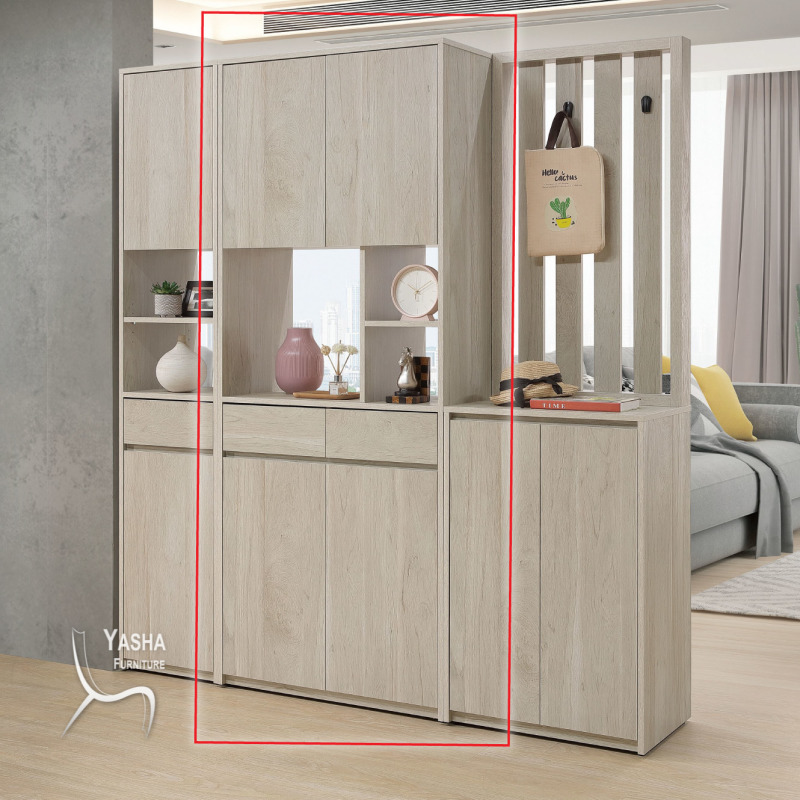 B393-02 羅布森2.7尺隔間鞋櫃 (L773)