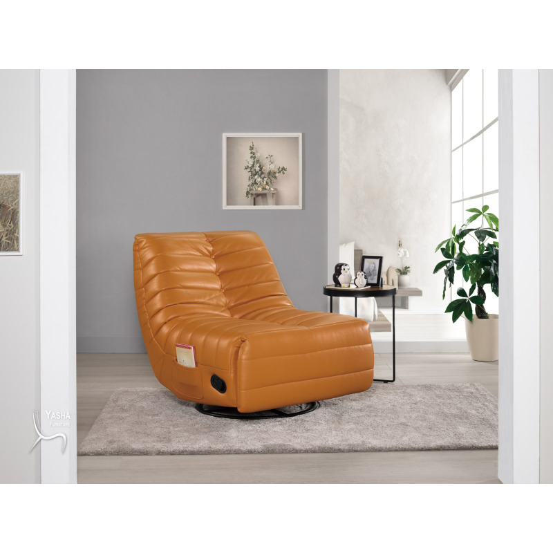 1387-1 安東尼功能休閒沙發椅(橘色)