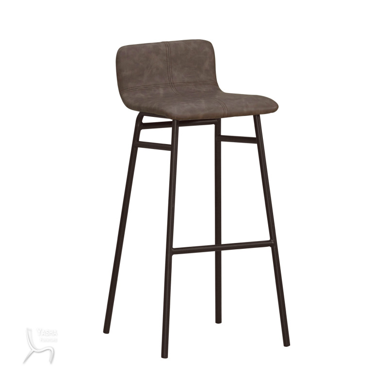 1883-12 史坦福吧椅(高)(皮)