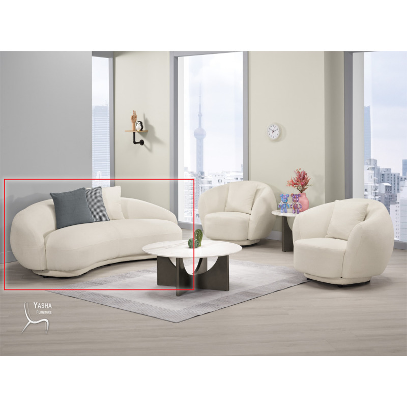 1341-6 布萊德三人椅