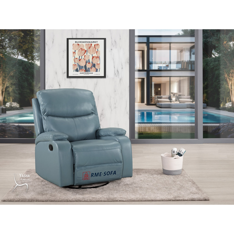 1388-2 丹尼爾功能休閒沙發椅(灰色)