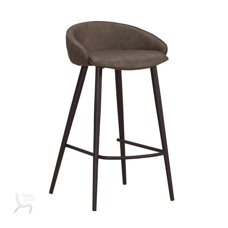 1883-11 梅拉尼吧椅(高)(皮)