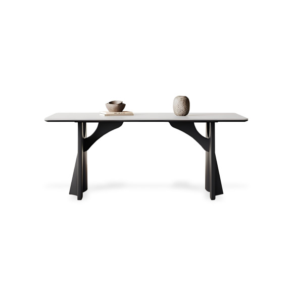 瓦特│餐桌│梣木＋岩板│E2-702