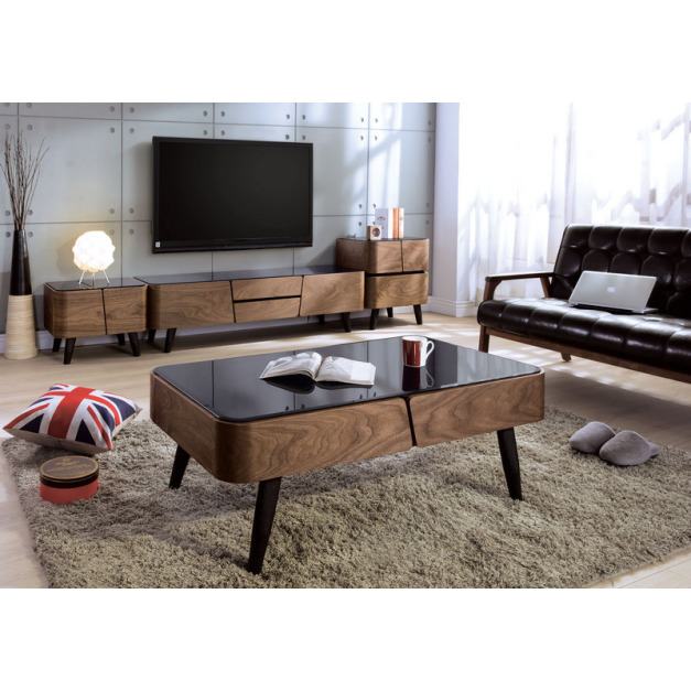 B379-02 傑恩胡桃一抽櫃 (205)