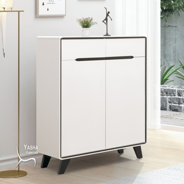 B406-01 歐恩2.7尺亮面鞋櫃 (MD1863)