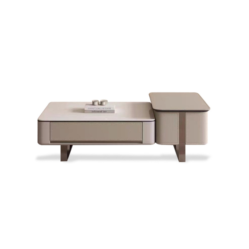 加比│升降茶几│微晶石│OP-8123