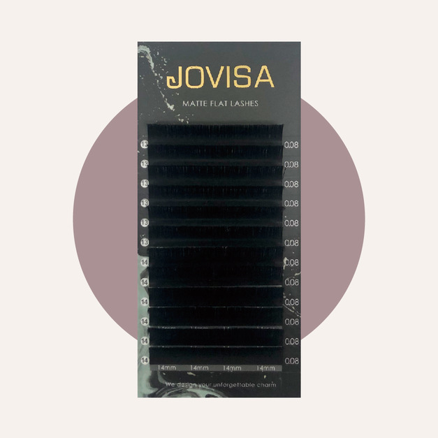 3D 單根稼接 -【霧黑魅影0.08】扁毛 C/CC/D