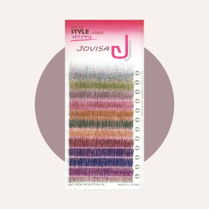 3D 單根稼接 -【星彩亮片 B卷 0.15 9mm】睫毛