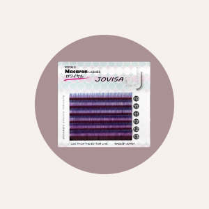 6D 多根稼接 -【馬卡龍0.07-三色漸層】睫毛 全彩C捲