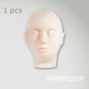 教學練習用假人頭【矽膠實心】