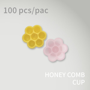 巢密杯(黑膠專用)▸粉/黃◂