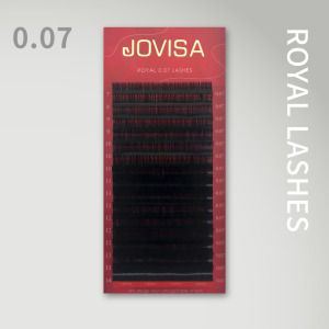 6D 多根稼接 -【皇家0.07】睫毛 J/B/C/CC/D▸黑色◂ 