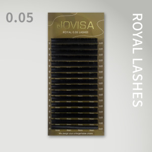 6D 多根稼接 -【皇家0.05】睫毛 J/C/D▸黑色◂ 惜福良品