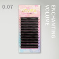 6D 朵毛稼接 -【人魚魅惑0.07】睫毛 CC/D系列▸黑色◂