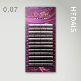 6D 朵毛稼接 -【赫黛絲0.07】睫毛 CC/D系列▸黑色◂ 