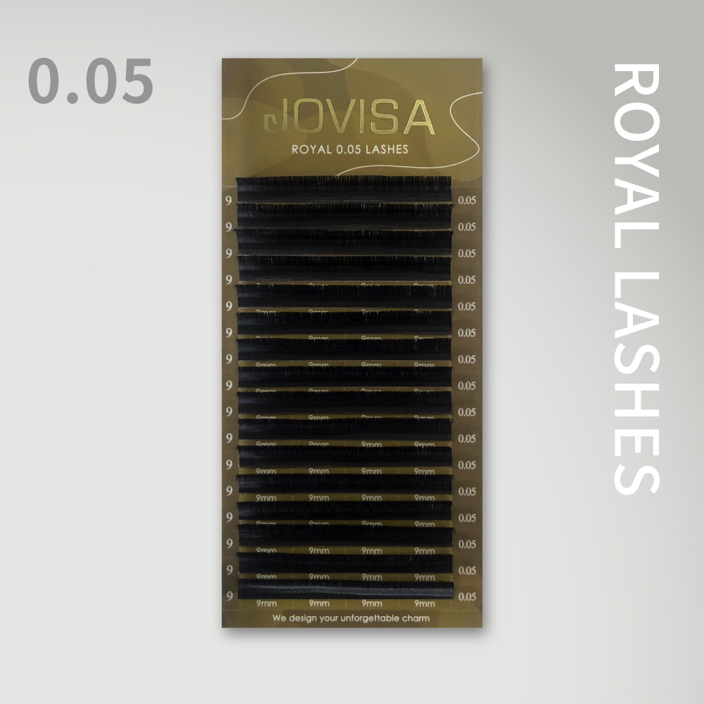 6D 多根稼接 -【皇家0.05】睫毛 J/C/D▸黑色◂