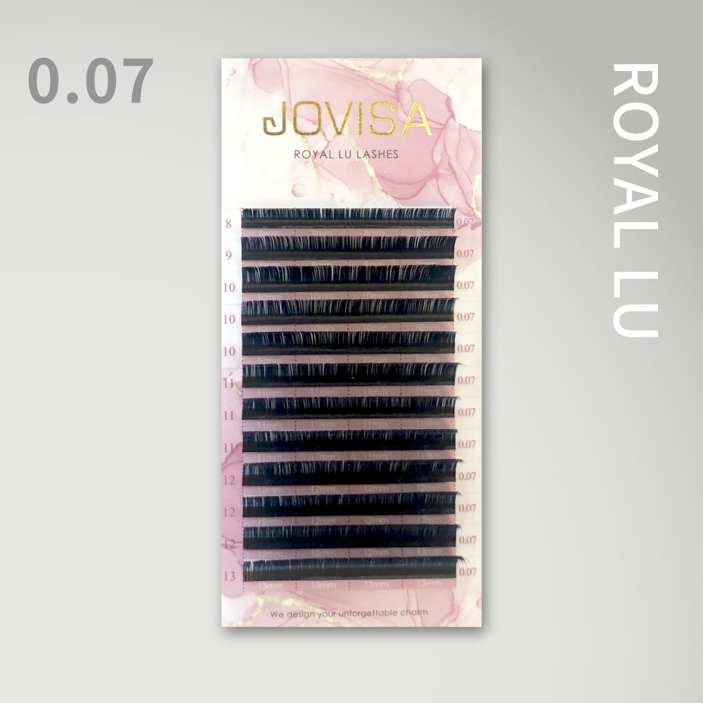6D 多根稼接 -【皇家LULU 0.07/0.15】睫毛LU型