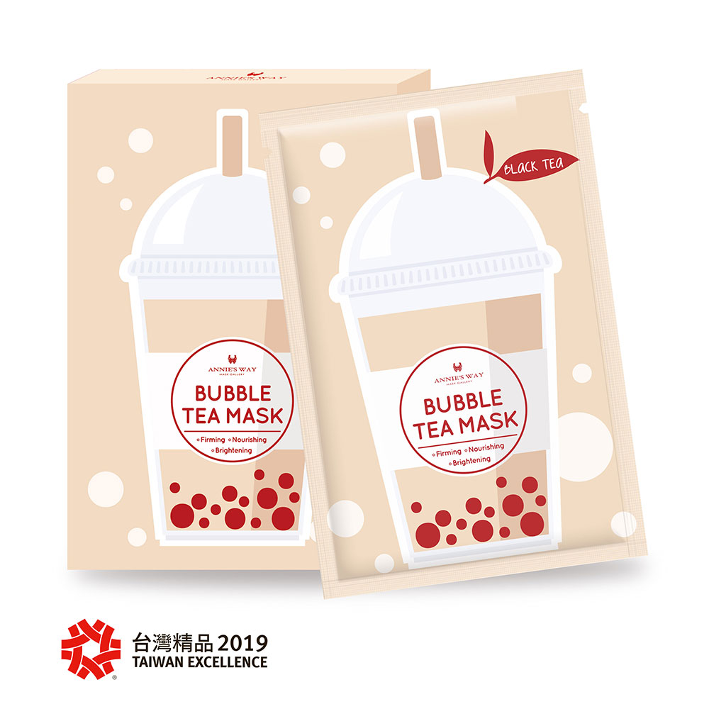  【珍珠奶茶】紅茶緊緻面膜  (5入/盒)