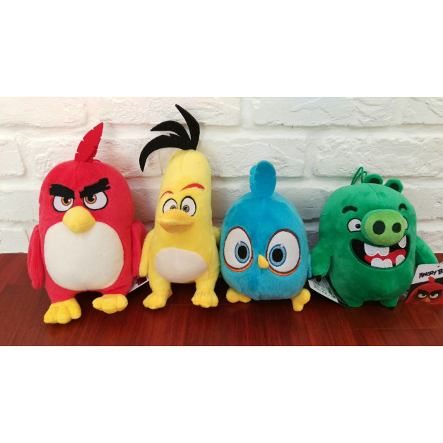 7寸吊飾型憤怒鳥(四款)