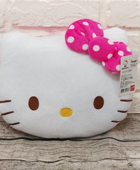 kitty頭型抱枕