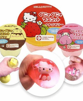 三麗鷗款捏捏樂(布丁狗、kitty、美樂蒂)