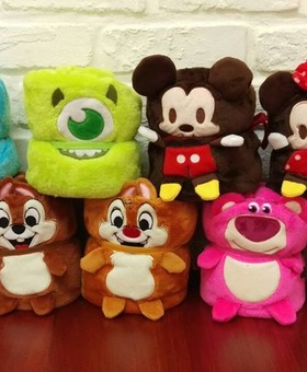 迪士尼小被毯(9款)