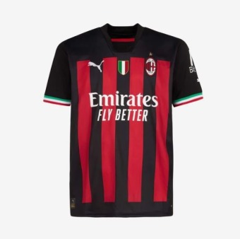 AC米蘭22/23主場球衣-義甲冠軍盾
