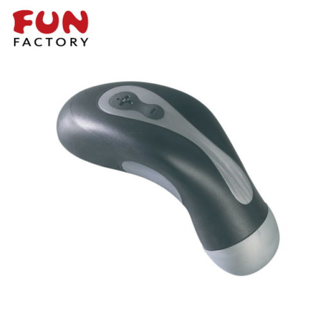 哈妮路亞小淘器-平躺型按摩棒(電池型)(銀/黑)