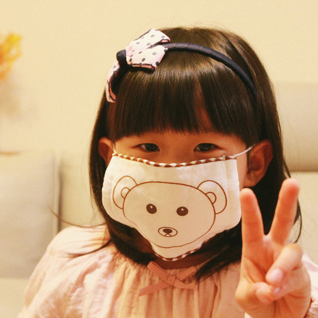 日本製四重紗口罩(幼兒用)