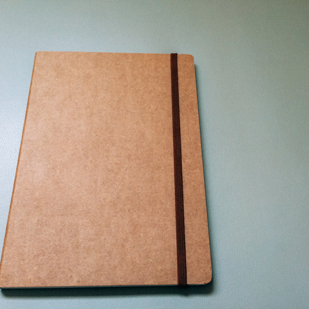 台灣製｜束帶上掀式筆記本(A5尺寸)