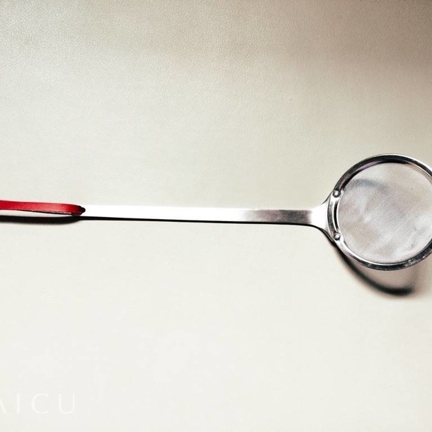 不鏽鋼小撈杓(細孔)