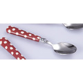波卡白色大圓點【紅色】小湯匙 (1套1支)