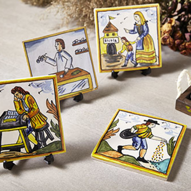 西班牙手工陶瓷掛飾 (四款擇一)